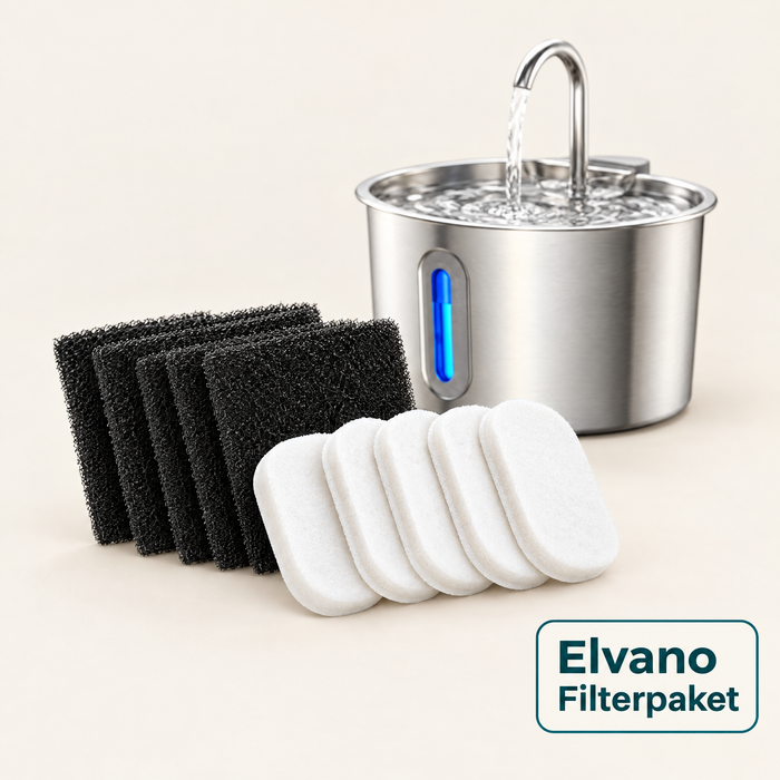 Elvano Filterpaket – kolfilter och skumfilter